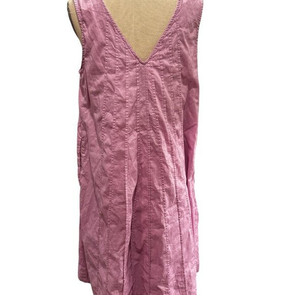 Gap Oversized Pink Maxi Dress – Size Medium – Casual Summer Boho - Picture 4 of 4